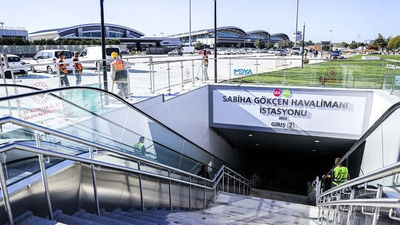 Pendik - Sabiha Göçken Havalimanı Metro Hattı açıldı